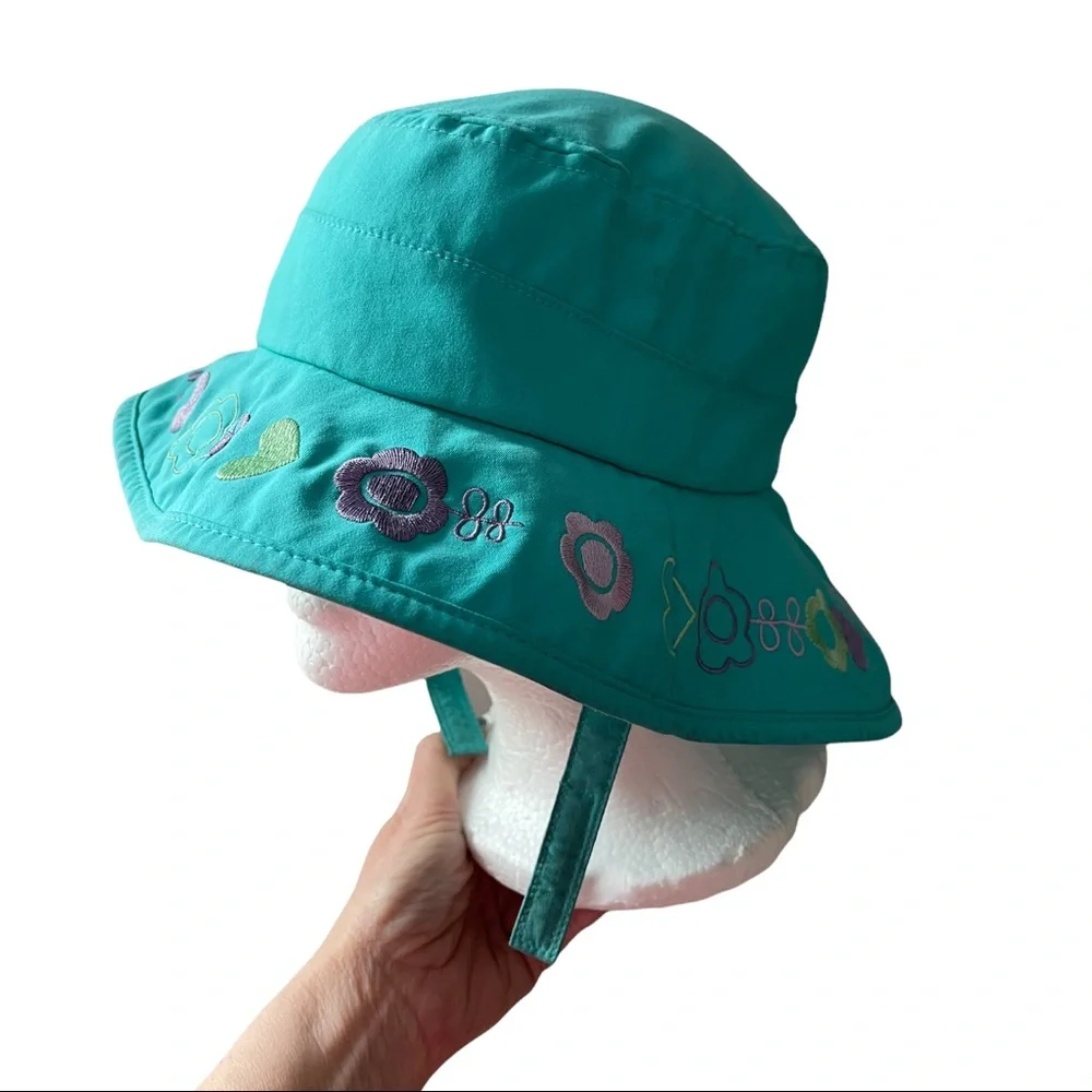 REI toddler bucket hat teal 2T - 4T